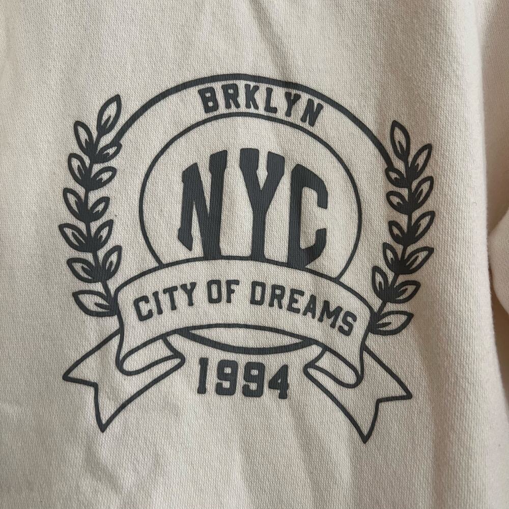 H&M Brooklyn NYC sweatshirt dress - Picture 3 of 10